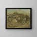 Wawel Painting - Jacek Mierzejewski — framed artwork on a wall