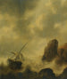 van een schip dat is vergaan voor de kust - Jacob Adriaensz. Bellevois — weergave van het kunstwerk