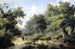 Bosrijk landschap met reizigers - Jacob Cremer — weergave van het kunstwerk