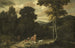 Landschap met jagers - Jacob Esselens — weergave van het kunstwerk