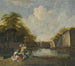 Landschap met vissers - Jacob Esselens — weergave van het kunstwerk