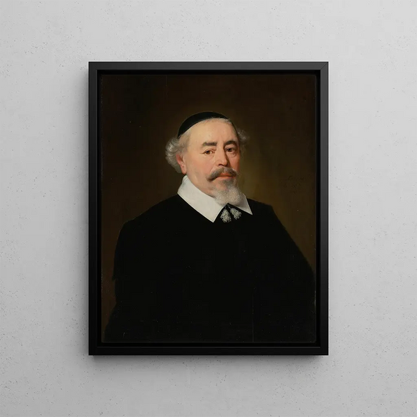 Jacob Gerritsz Cuyp - Portrait of A Bearded Man Wearing A Skullcap Said To Be The Mayor of Dordrecht.webp