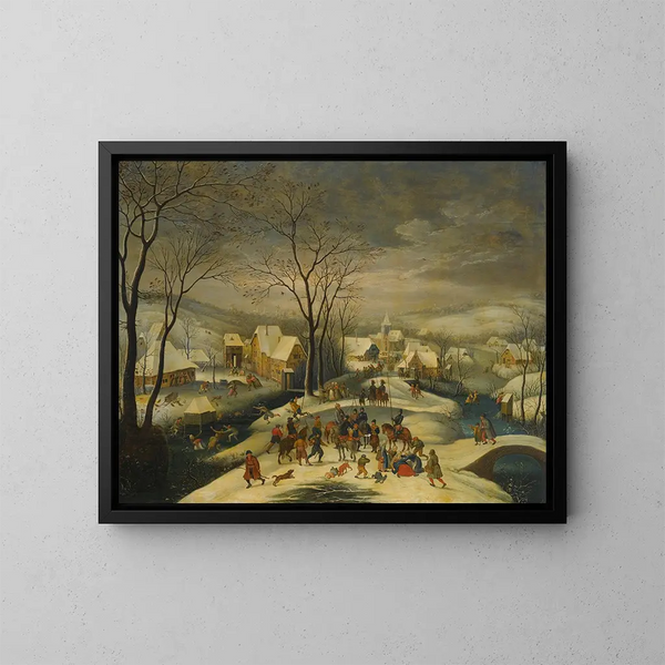 The Massacre of the Innocents - Jacob Grimmer — framed artwork on a wall