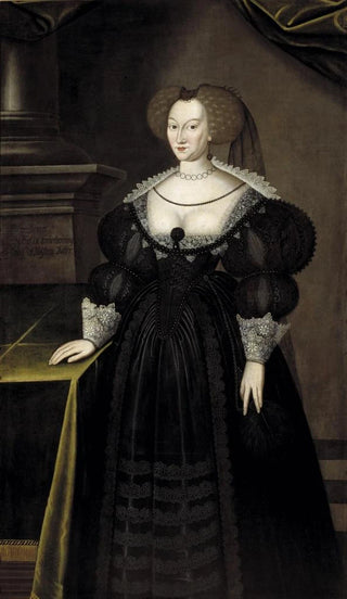 Jacob Heinrich Elbfas - Maria Eleonora 15991655 Princess of Brandenburg Queen of Sweden.webp