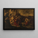 De ontmoeting van Jakob en Esau - Jacob Hogers — ingelijst kunstwerk aan de muur