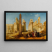van de ruïnes van het paleis van Karnak in Thebe - Jacob Jacobs — ingelijst kunstwerk aan de muur
