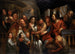 De Christus en de overspelige vrouw - Jacob Jordaens — weergave van het kunstwerk