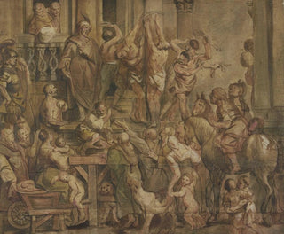 Jacob Jordaens - Flagellation of the wrongdoers.webp