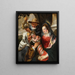 Heilige Familie met Heilige Anna - Jacob Jordaens — ingelijst kunstwerk aan de muur