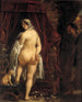 De koning Candaule van Lydia die zijn vrouw aan Gygès toont - Jacob Jordaens — weergave van het kunstwerk