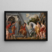 Levade - Jacob Jordaens — ingelijst kunstwerk aan de muur