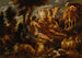 Mercure die fluit speelt om Argus in slaap te sussen met Io getransformeerd in een witte koe - Jacob Jordaens — weergave van het kunstwerk