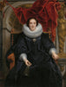 Portret van Catharina Behaghel - Jacob Jordaens — weergave van het kunstwerk