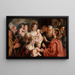 Laat de kleine kinderen tot mij komen - Jacob Jordaens — ingelijst kunstwerk aan de muur