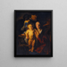 De Heilige Familie met kaarsen - Jacob Jordaens — ingelijst kunstwerk aan de muur