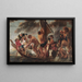 L'Argent du tribut Pierre trouvant la pièce d'argent dans la bouche du poisson aussi appelé Le Bac pour Anvers - Jacob Jordaens — ingelijst kunstwerk aan de muur