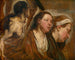 van twee vrouwenhoofden en een torso van een krijger - Jacob Jordaens — weergave van het kunstwerk