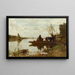 Bac - Jacob Maris — ingelijst kunstwerk aan de muur