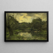 Landschap met boot - Jacob Maris — ingelijst kunstwerk aan de muur
