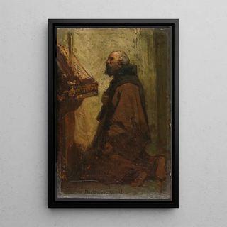 Jacob Maris - Praying Monk Monk at his Devotions.webp