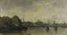 Uitzicht op de stad - Jacob Maris — weergave van het kunstwerk