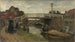 Le Pont - Jacob Maris — weergave van het kunstwerk