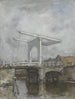 De poortbrug - Jacob Maris — weergave van het kunstwerk