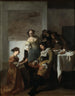 L'officier endormi - Jacob Ochtervelt — artwork view