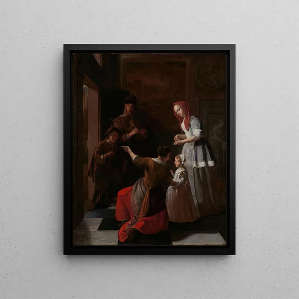 Jacob Ochtervelt - The players.webp