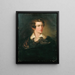 Portrait of Count Alfred Potocki - Jacob Prochinsky — framed artwork on a wall
