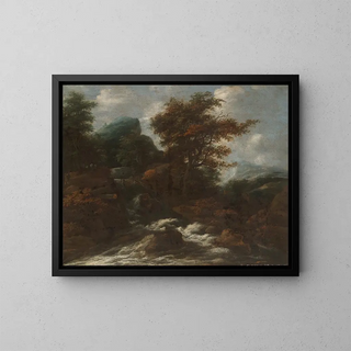 Jacob Salomonsz van Ruysdael - Landscape with Waterfalls.webp