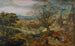 Landschap met dorp in de herfst - Jacob Savery de Oudere — weergave van het kunstwerk