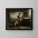 Vrouw die aardappelen schilt - Jacob Simon Hendrik Kever — ingelijst kunstwerk aan de muur