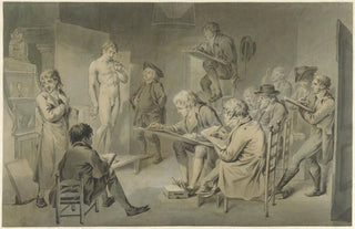 Jacob Smies - Tekenles op een academie.webp