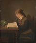 Girl Reading - Jacob Taanman — artwork view