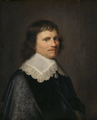 Jacob Willemsz Delff The Younger - Portrait of a Man thought to be Salomon van Schoonhoven 16171653 Lord Lieutenant of Putten.webp
