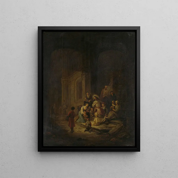 Jacob Willemsz de Wet - Christ Blessing the little Children.webp