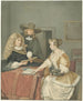 Muziekgezelschap naar Gérard ter Borch II - Jacob Willemz. de Vos — weergave van het kunstwerk