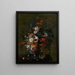 Bloemenboeket - Jacob van Huysum — ingelijst kunstwerk aan de muur