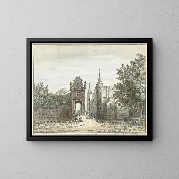La Maison de Zuylen - Jacob van Liender — framed artwork on a wall