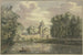 van Porte d'Utrecht met een deel van de promenade - Jacob van Liender — weergave van het kunstwerk