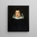 portret van Maria de Sweert - Jacob van Reesbroeck — ingelijst kunstwerk aan de muur