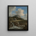 Torrent de montagne - Jacob van Ruisdael — ingelijst kunstwerk aan de muur