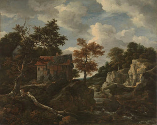 Jacob van Ruisdael - Rocky landscape.webp