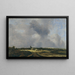 Uitzicht op Naarden - Jacob van Ruisdael — ingelijst kunstwerk aan de muur