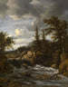 Cascade en Noorwegen - Jacob van Ruisdael — weergave van het kunstwerk