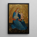 La Vierge à l'Enfant - Jacobello del Fiore — ingelijst kunstwerk aan de muur