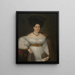 Candelaria Somellera de Espinosa - Jacopo Lorenzo Fiorini — ingelijst kunstwerk aan de muur