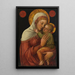 Maagd met Kind - Jacopo Bellini — ingelijst kunstwerk aan de muur