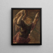 Aartsengel van de Annunciatie aan de Maagd - Jacopo Tintoretto — ingelijst kunstwerk aan de muur